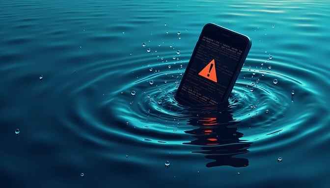 Drowning Digital Warning Drowning Digital Warning