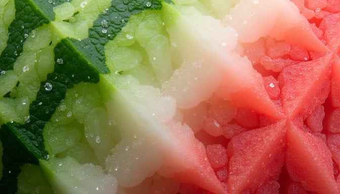 Watermelon Color Gradient Watermelon Color Gradient