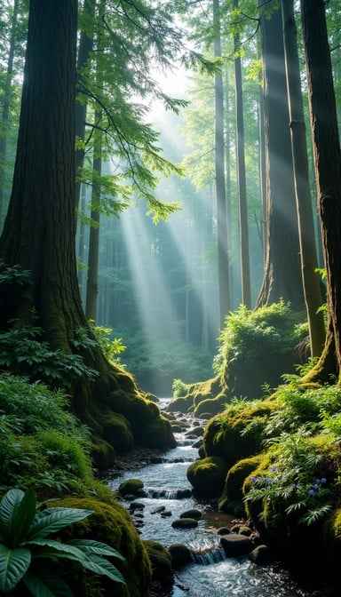 Mystical Forest Stream