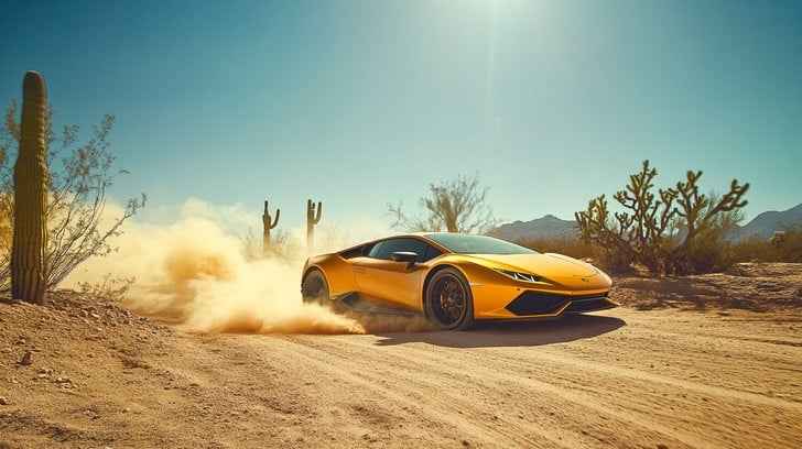 Desert Car Adventure