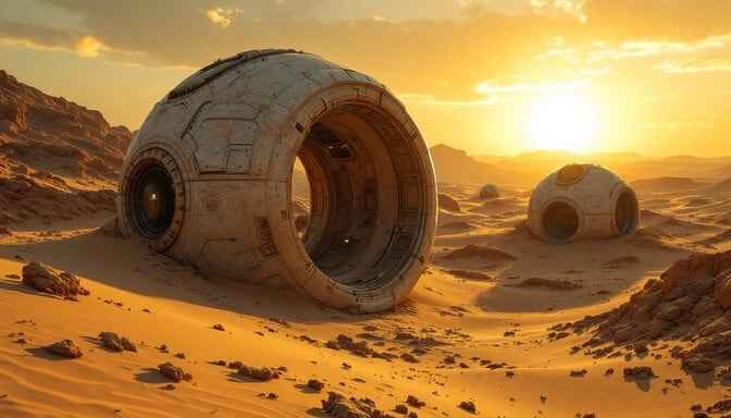 Desert Technology Ruins
