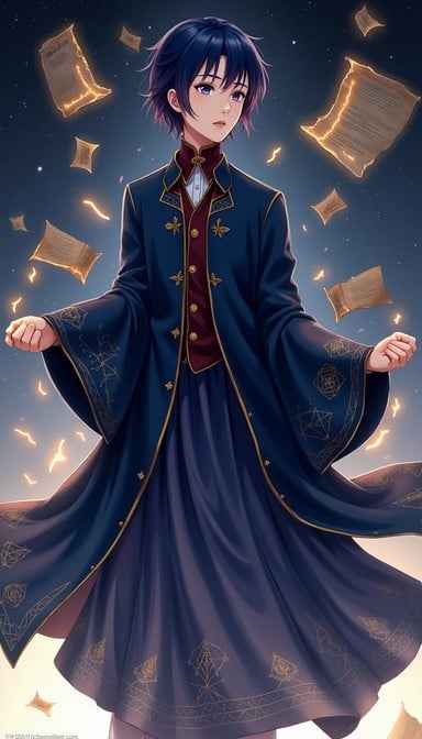 Mystical Scholar Illuminated Mystical Scholar Illuminated