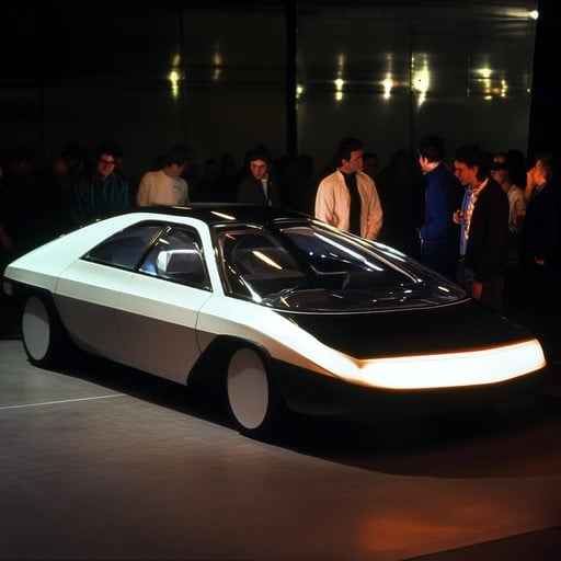 Futuristic concept car Futuristic concept car