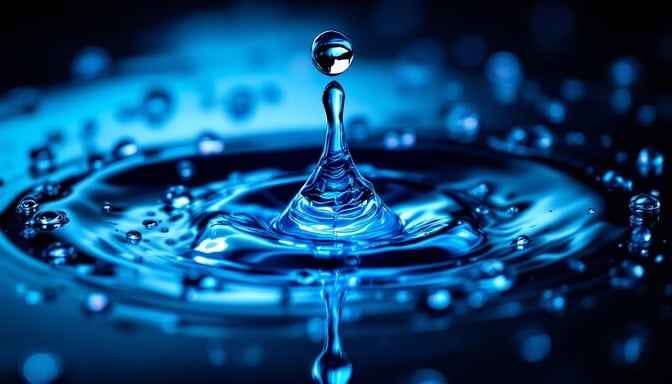 Liquid Blue Symphony