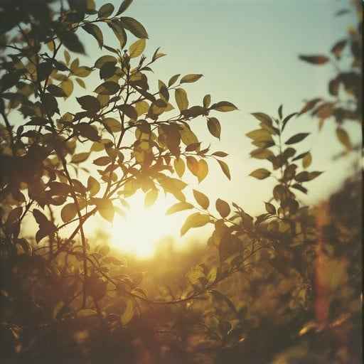 Sunlit Leaf Dance