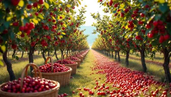 Bountiful Cherry Harvest