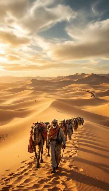 Desert Caravan Journey