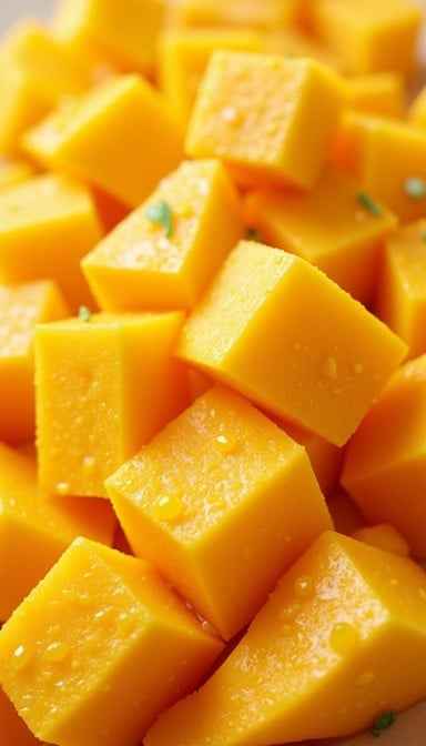 Juicy Mango Cubes Juicy Mango Cubes