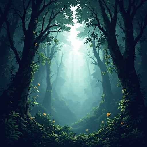 Mystical Forest Path