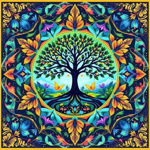 Sacred Tree Mandala