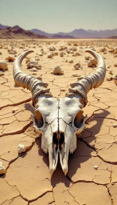 Desert's Bleached Reminder Desert's Bleached Reminder