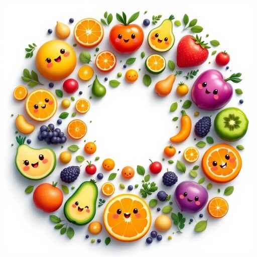 Fruity Happy Circle Fruity Happy Circle