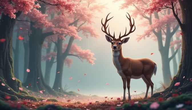 Enchanted Forest Stag