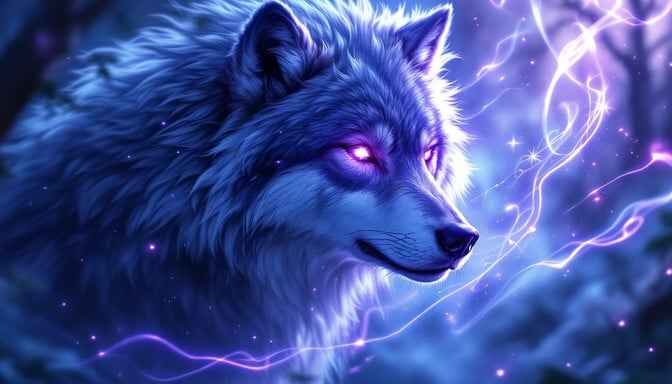 Mystical Wolf Spirit