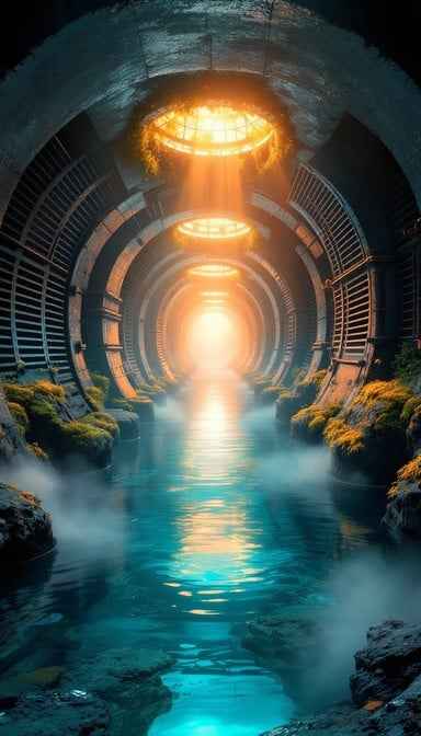 Luminous Subterranean Passage
