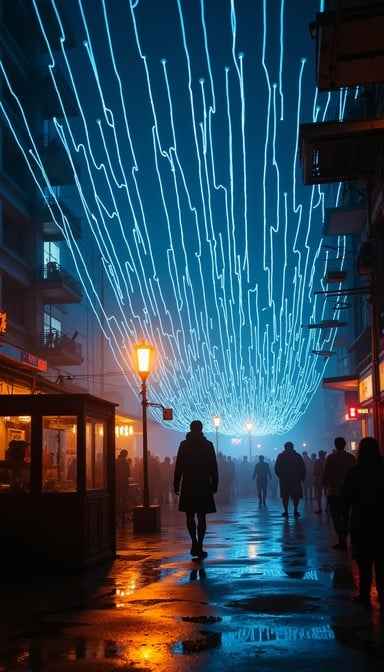 Luminous Blue Pathway