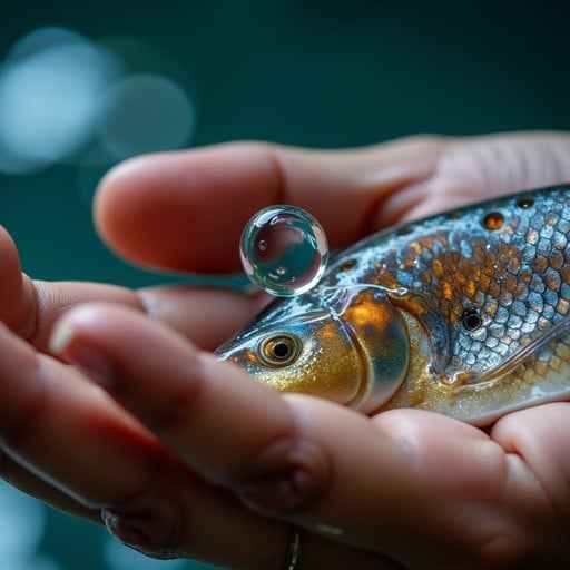 Droplet Meets Fish