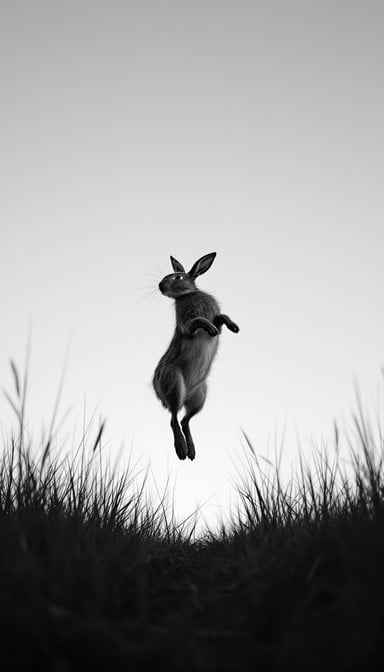 Rabbit's Graceful Leap
