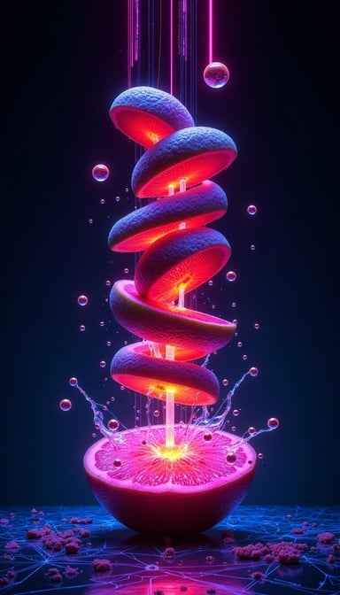Digital Fruit Spiral