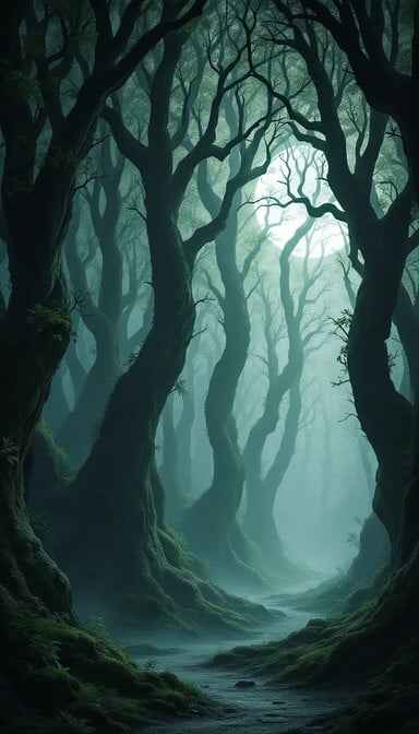 Mystical Forest Cathedral
