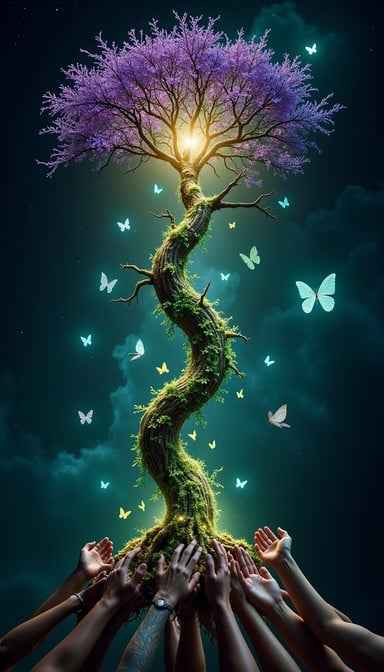 Cosmic Tree Awakening Cosmic Tree Awakening