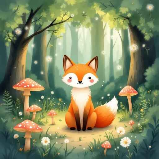 Magical Fox Forest Magical Fox Forest