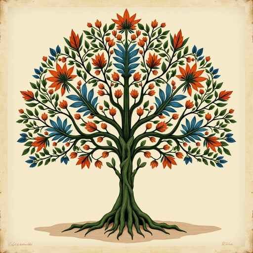 Blooming Wisdom Tree