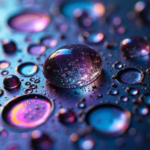 Cosmic Water Droplets