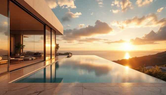 Luxurious Sunset Paradise