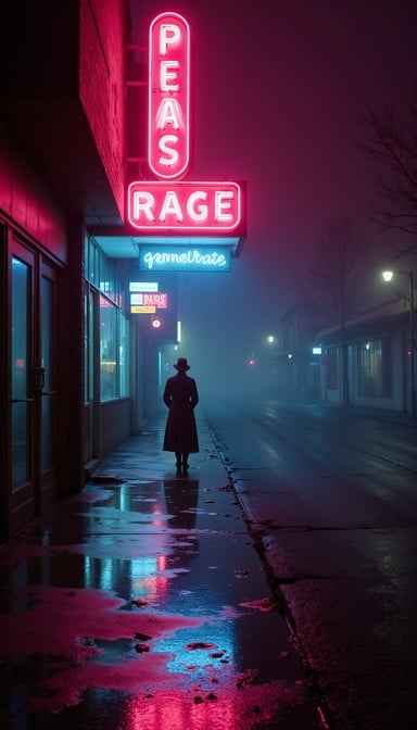 Neon Through Fog Neon Through Fog
