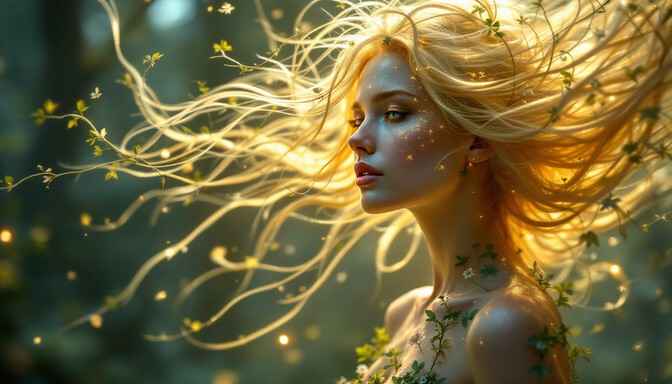 Nature's Golden Goddess Nature's Golden Goddess