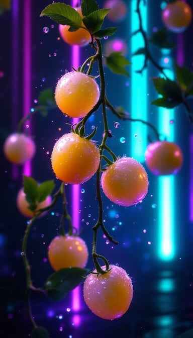 Neon Fruit Levitation Neon Fruit Levitation