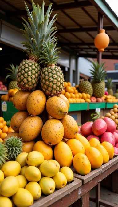 Tropical Fruit Display Tropical Fruit Display