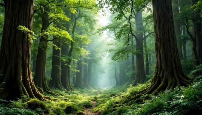Mystical Forest Path