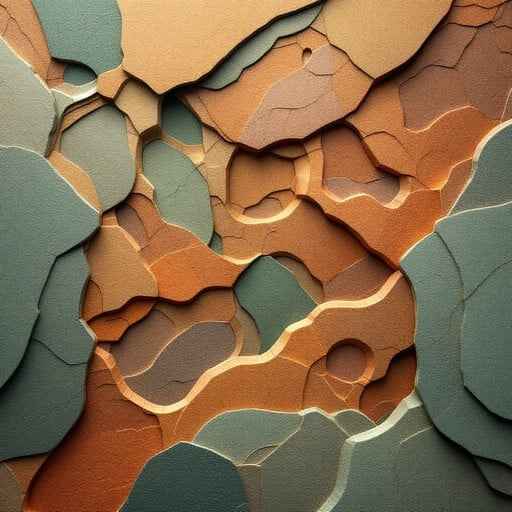 Layered Earth Fragments