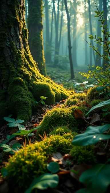 Enchanted Moss Forest Enchanted Moss Forest
