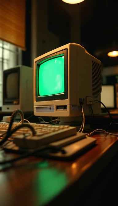 Retro Computer Glow