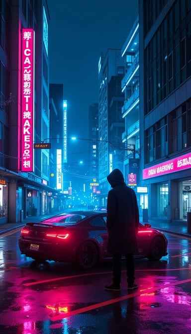 Neon Night Infiltrator
