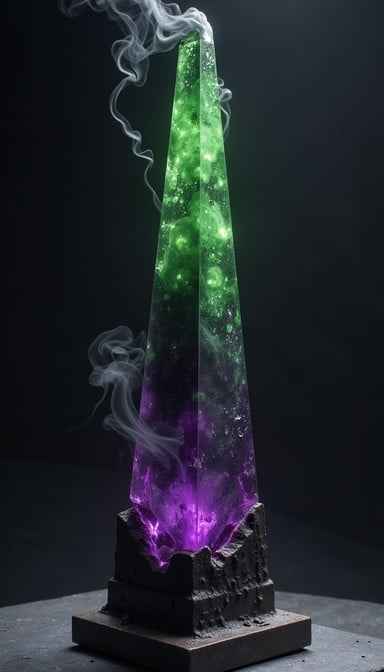 Toxic Crystal Obelisk Toxic Crystal Obelisk