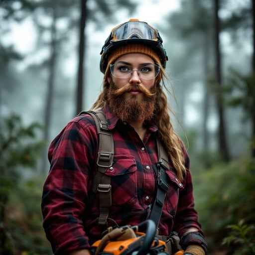 Forest Worker Portrait Forest Worker Portrait