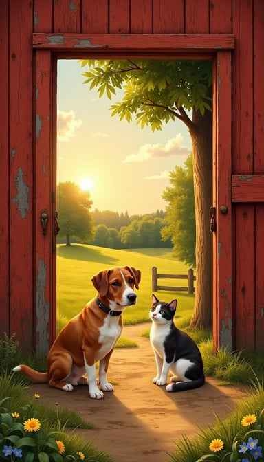 Doorway Animal Friends