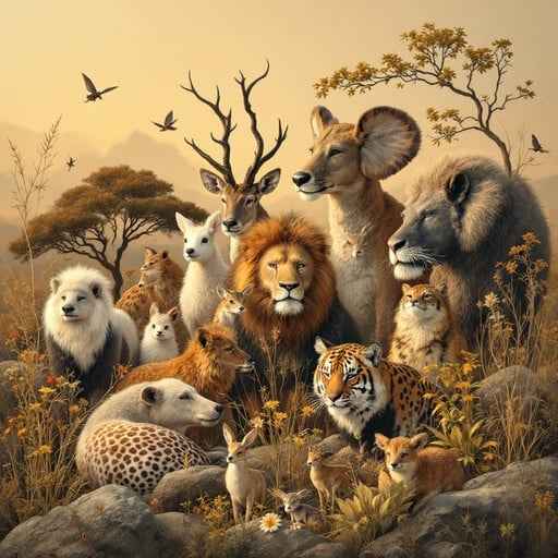 Harmonious Wildlife Kingdom Harmonious Wildlife Kingdom