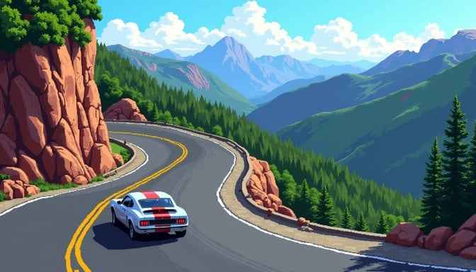 Alpine Hairpin Turn Alpine Hairpin Turn