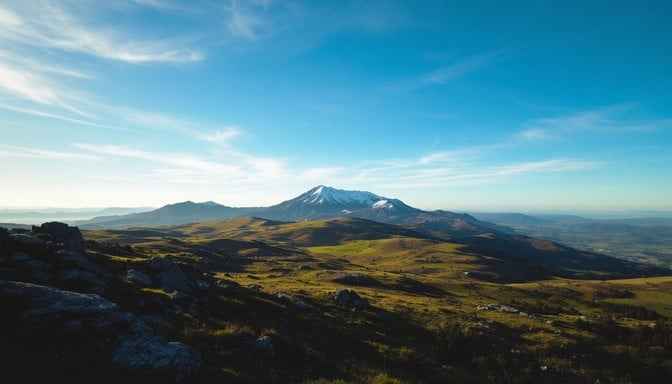 Majestic Mountain Vista