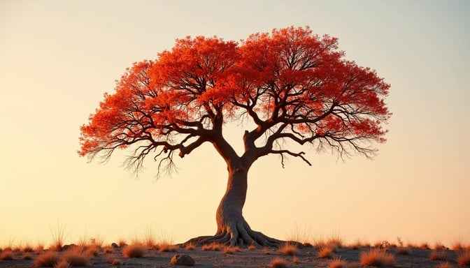 Fiery Coral Tree
