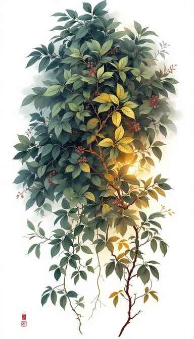 Cascading Botanical Study
