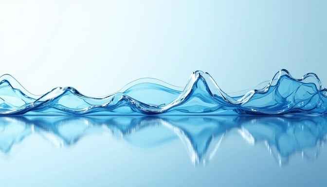 Frozen Blue Wave