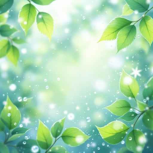 Magical Morning Leaves Magical Morning Leaves