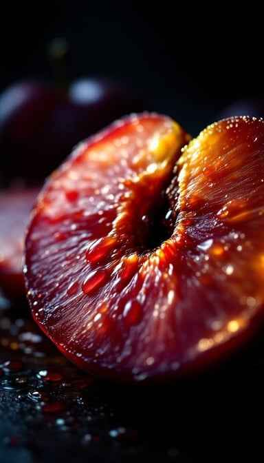 Dramatic Plum Detail Dramatic Plum Detail