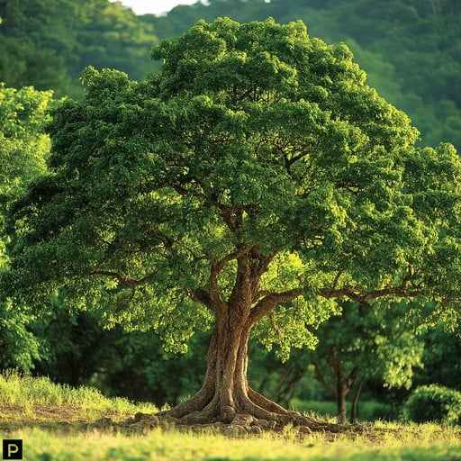 Majestic solitary tree